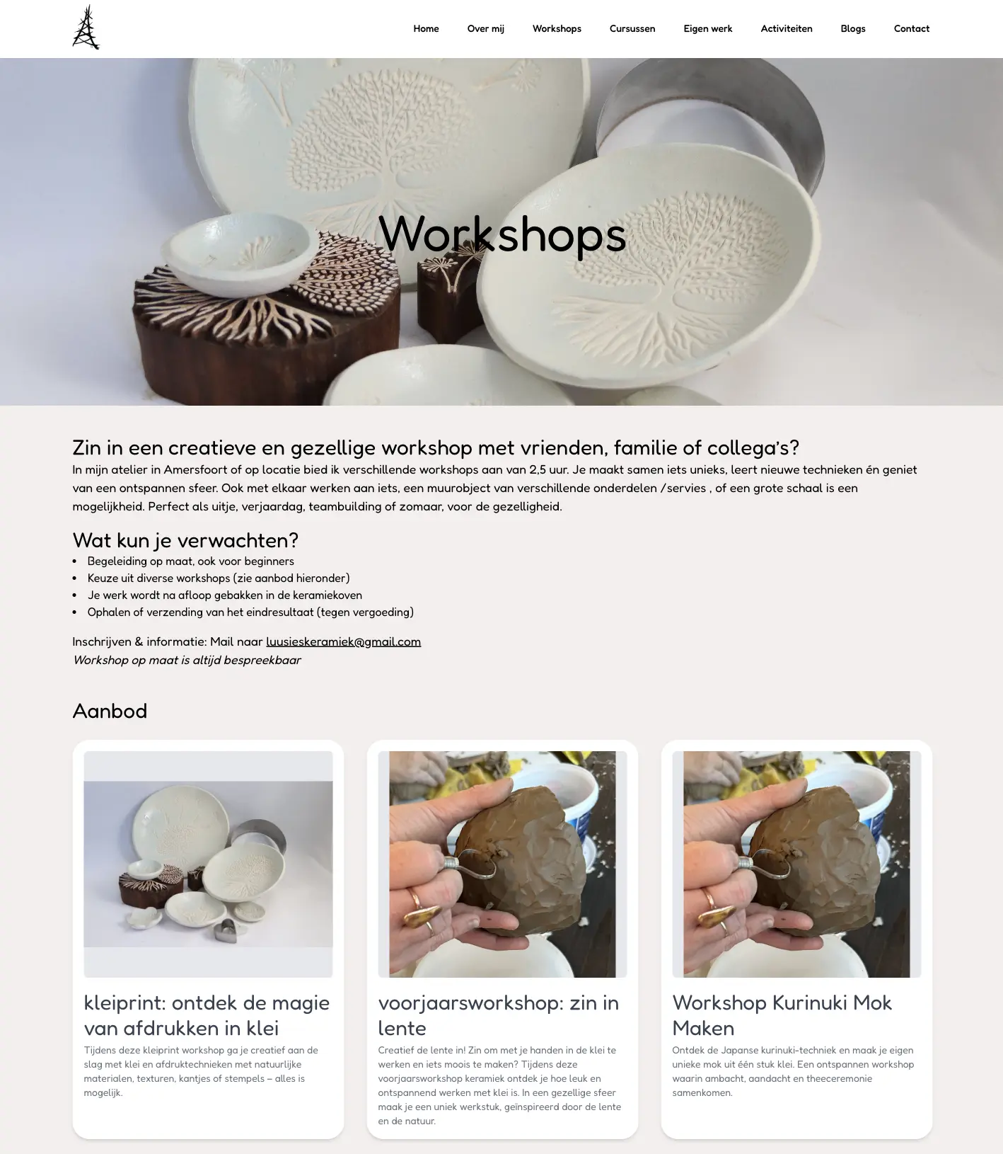 Luusies Keramiek pagina